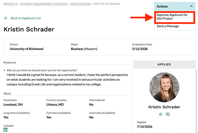 Approve Applicant_Employer dashboard