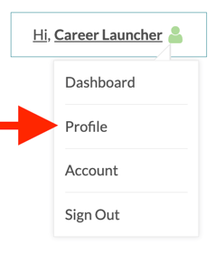 Career Launcher - Update Profile