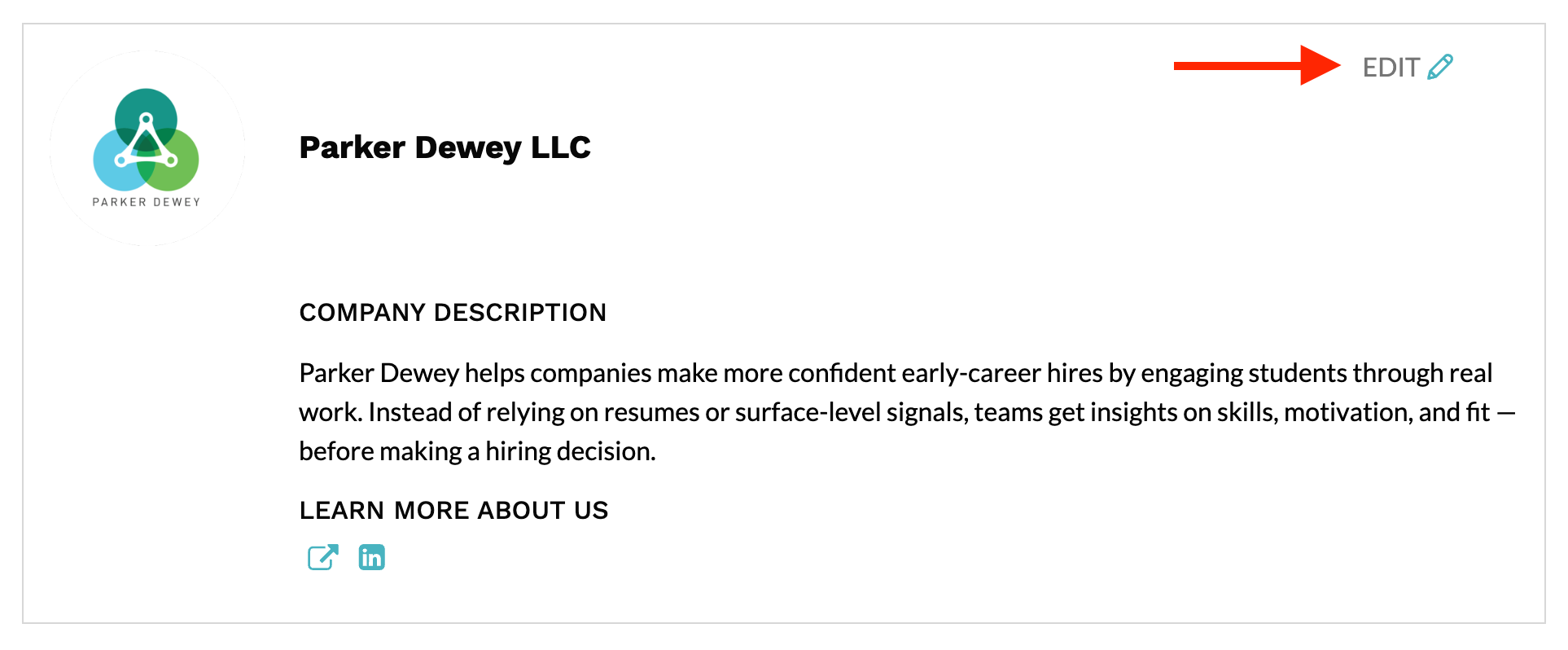 Employer_Dashboard - Edit Profile