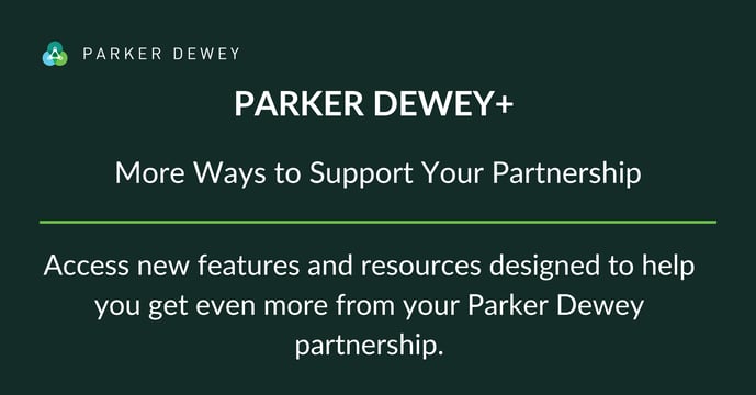 Parker Dewey + Update Featured Image
