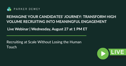 Reimagine Your Candidates Journey Transform High Volume Recruiting Into Meaningful Engagement (1)