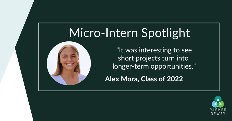 Career Launcher Spotlight: Alex Mora, Class of 2022