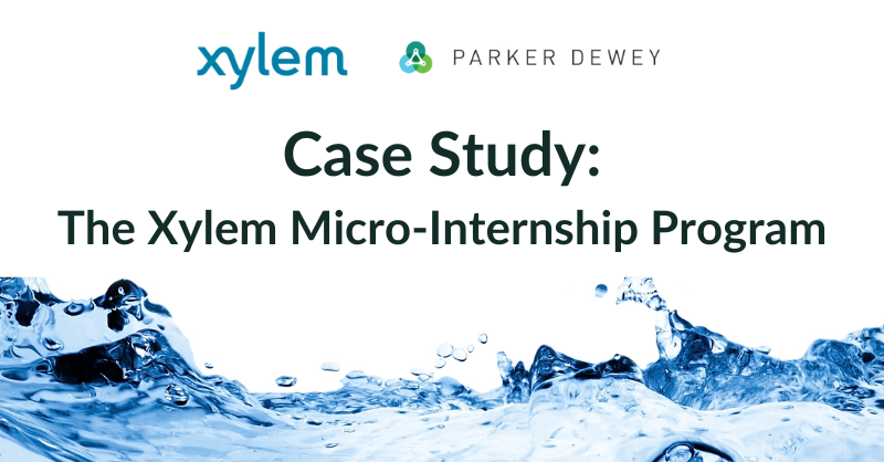 Xylem Micro-Internship Program: Parker Dewey Case Study