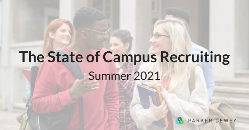 The State of Campus Recruiting Summer 2021