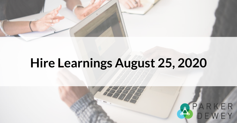 Hire Learnings August 25