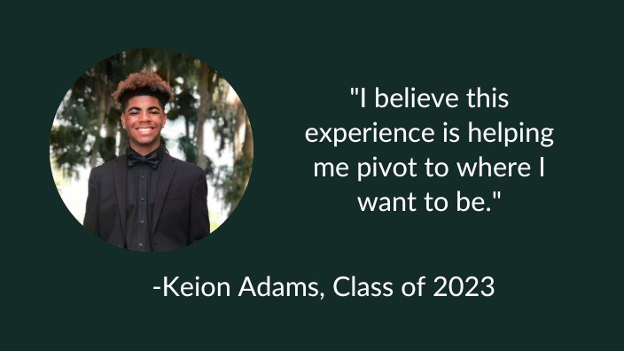 Keion Adams_Success Story Grid