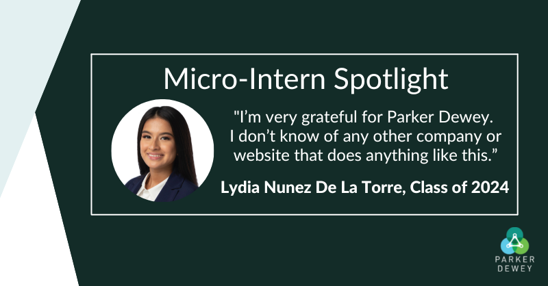 Career Launcher Spotlight: Lydia Nunez De La Torre, Class of 2024