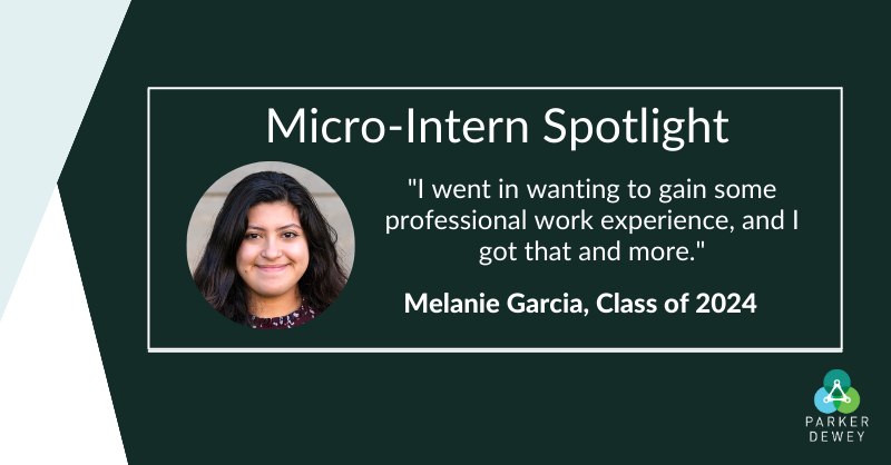 Career Launcher Spotlight: Melanie Garcia, Class of 2024