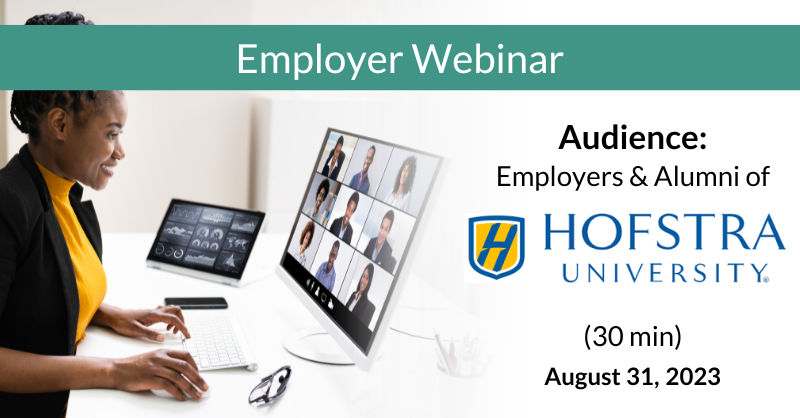 Partner Webinar Hofstra University