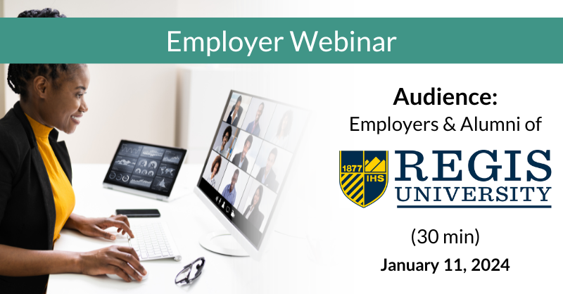 Partner Webinar Regis University