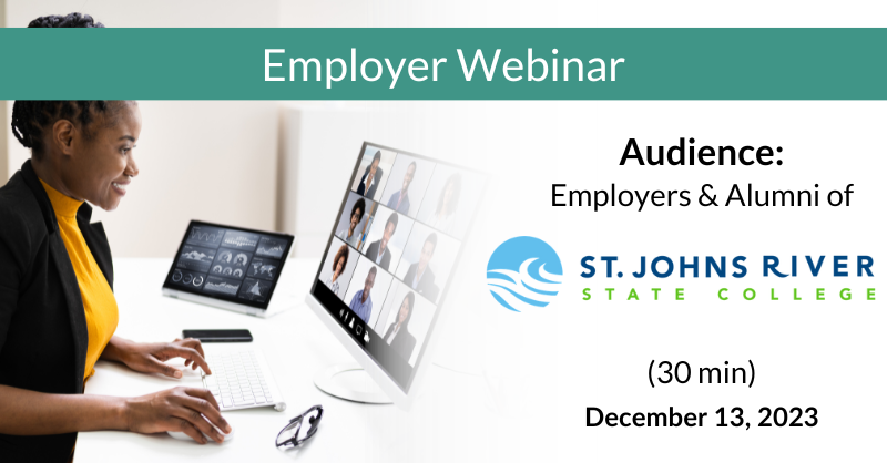 Partner Webinar St. Johns River State College