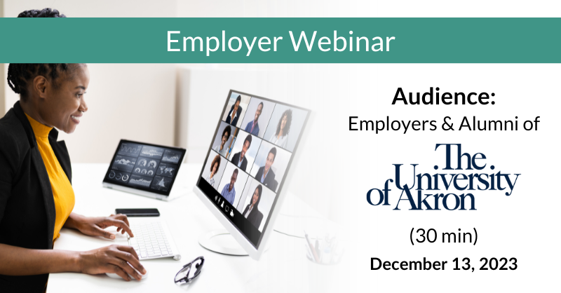 Partner Webinar University of Akron