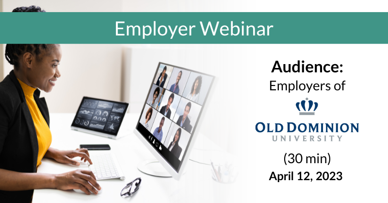 Old Dominion University Partner Webinar