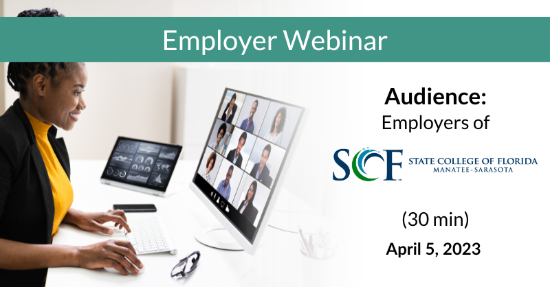 State College of Florida Employer Webinar