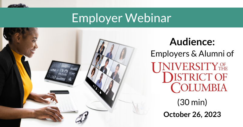 Partner Webinar_University of the District of Columbia