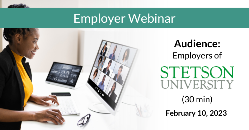 Stetson University Webinar_Featured Image