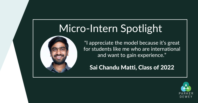 Career Launcher Spotlight: Sai Chandu Matti, Class of 2022